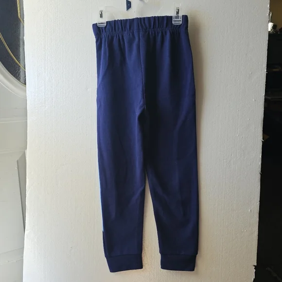 Boys 6/7 Super Mario Kids Navy Blue Nintendo Joggers Pants - Picture 4 of 9